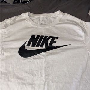 White Nike Tee